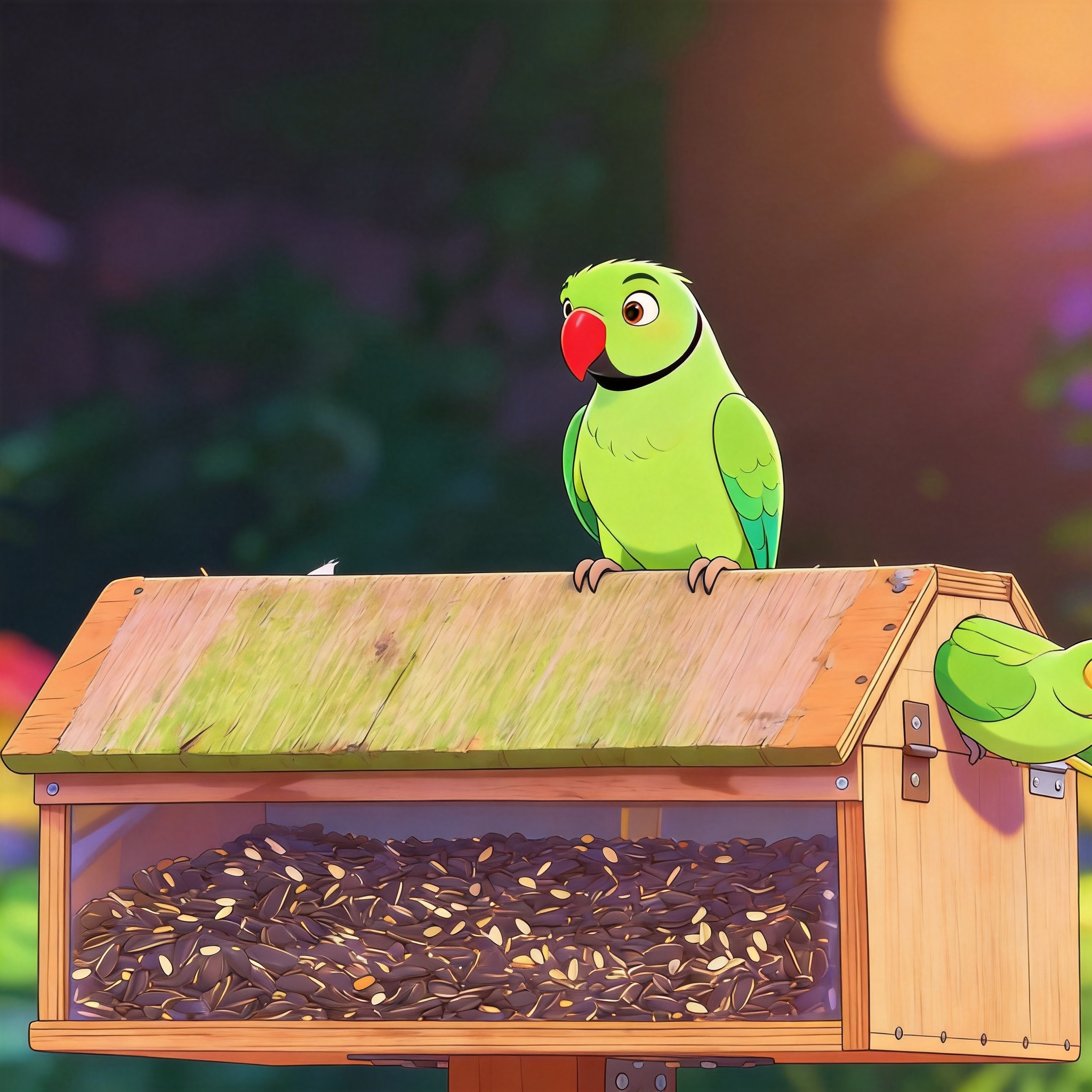 Parrot in Family style